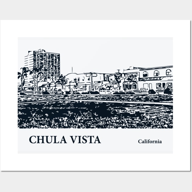 Chula Vista - California Wall Art by Lakeric